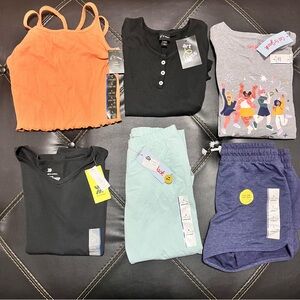 Girls Set of Six NWT Pieces of Clothing